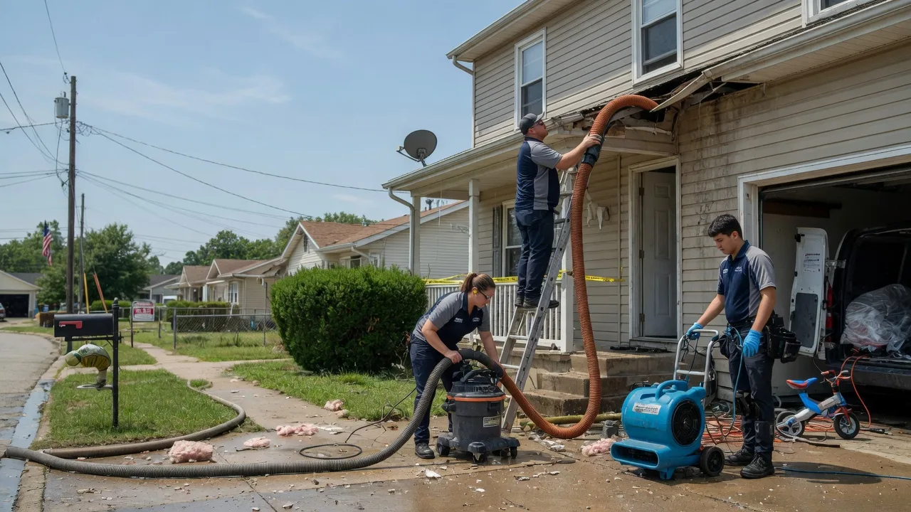 Water Damage Restoration in Oakley, MI near me